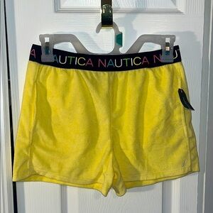 Nautica Shorts Girl’s Large Yellow Terrycloth